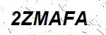 CAPTCHA verification image containing distorted text characters