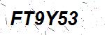 CAPTCHA verification image containing distorted text characters