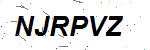 CAPTCHA verification image containing distorted text characters