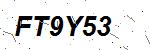 CAPTCHA verification image containing distorted text characters