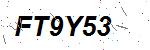 CAPTCHA verification image containing distorted text characters
