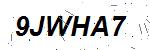 CAPTCHA verification image containing distorted text characters