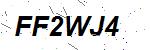 CAPTCHA verification image containing distorted text characters