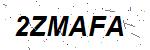 CAPTCHA verification image containing distorted text characters