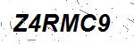 CAPTCHA verification image containing distorted text characters