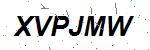 CAPTCHA verification image containing distorted text characters