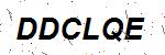 CAPTCHA verification image containing distorted text characters