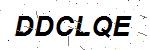CAPTCHA verification image containing distorted text characters