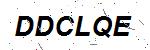 CAPTCHA verification image containing distorted text characters