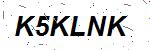 CAPTCHA verification image containing distorted text characters