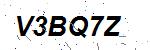 CAPTCHA verification image containing distorted text characters