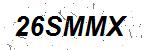 CAPTCHA verification image containing distorted text characters