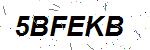 CAPTCHA verification image containing distorted text characters