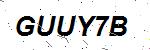 CAPTCHA verification image containing distorted text characters