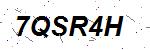 CAPTCHA verification image containing distorted text characters