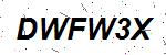 CAPTCHA verification image containing distorted text characters