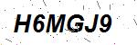 CAPTCHA verification image containing distorted text characters