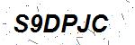 CAPTCHA verification image containing distorted text characters