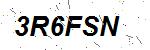 CAPTCHA verification image containing distorted text characters
