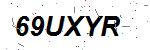 CAPTCHA verification image containing distorted text characters