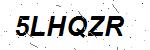 CAPTCHA verification image containing distorted text characters