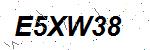 CAPTCHA verification image containing distorted text characters