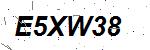 CAPTCHA verification image containing distorted text characters