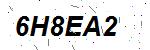 CAPTCHA verification image containing distorted text characters