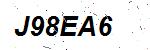 CAPTCHA verification image containing distorted text characters