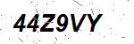CAPTCHA verification image containing distorted text characters