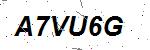 CAPTCHA verification image containing distorted text characters