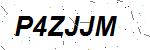CAPTCHA verification image containing distorted text characters
