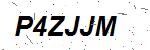 CAPTCHA verification image containing distorted text characters