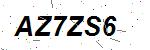 CAPTCHA verification image containing distorted text characters