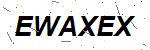 CAPTCHA verification image containing distorted text characters