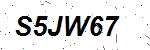 CAPTCHA verification image containing distorted text characters