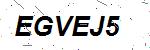CAPTCHA verification image containing distorted text characters