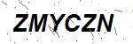 CAPTCHA verification image containing distorted text characters