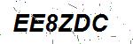CAPTCHA verification image containing distorted text characters