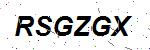 CAPTCHA verification image containing distorted text characters