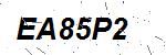 CAPTCHA verification image containing distorted text characters