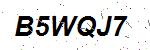 CAPTCHA verification image containing distorted text characters