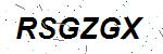 CAPTCHA verification image containing distorted text characters