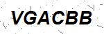 CAPTCHA verification image containing distorted text characters