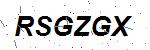 CAPTCHA verification image containing distorted text characters