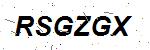 CAPTCHA verification image containing distorted text characters