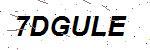 CAPTCHA verification image containing distorted text characters