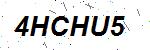 CAPTCHA verification image containing distorted text characters