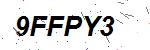 CAPTCHA verification image containing distorted text characters