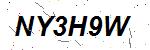 CAPTCHA verification image containing distorted text characters